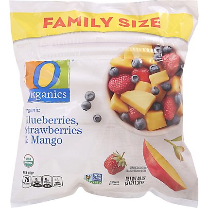 O Organics Organic Blueberries Strawberries & Mango - 48 Oz - Image 2