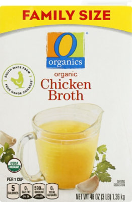 O Organics Organic Broth Chicken Flavored - 48 Oz - Image 2