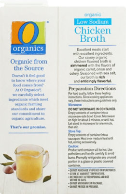 O Organics Organic Broth Low Sodium Chicken Flavored - 48 Oz - Image 7