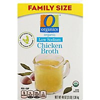 O Organics Organic Broth Low Sodium Chicken Flavored - 48 Oz - Image 2
