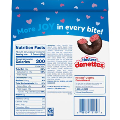 Hostess Donettes Frosted Strawberry Mini Donuts Bag - 9.5 Oz - Image 7