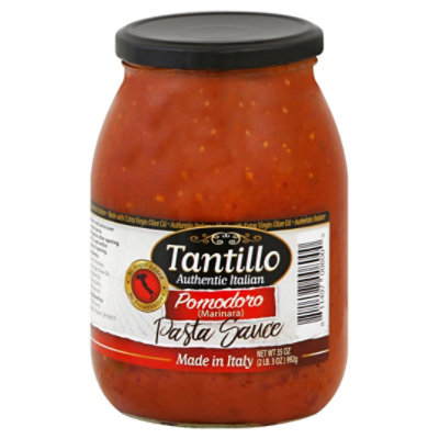 Tantillo Pasta Sauce Pomodoro Jar - 35 Oz