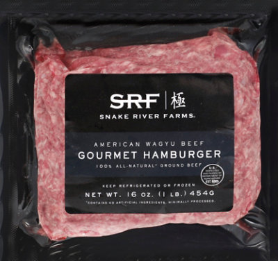 Snake River Farms 75% Lean 25% Fat Ground Beef American Style Wagyu - 16 oz - Image 2