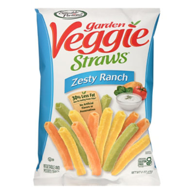 Sensible Portions Garden Veggie Straws Zesty Ranch - 7 Oz - Image 1