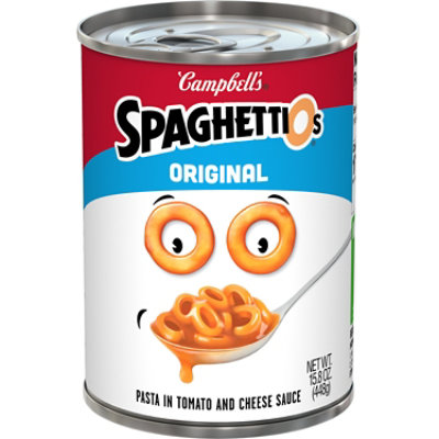 Campbell's SpaghettiOs Original Canned Pasta - 15.8 Oz - Image 1