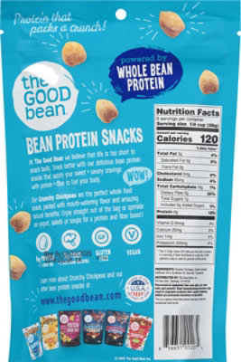 The Good Bean Chickpeas Sea Salt - 6 Oz - Image 6