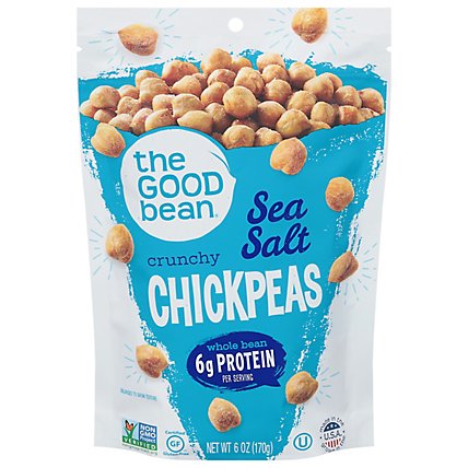 The Good Bean Chickpeas Sea Salt - 6 Oz - Image 2