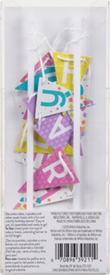 Wilton Cake Banner Happy Birthday Small - Each - Image 4