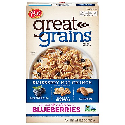 Great Grains Cereal Blueberry Mornings - 13.5 Oz - Image 3