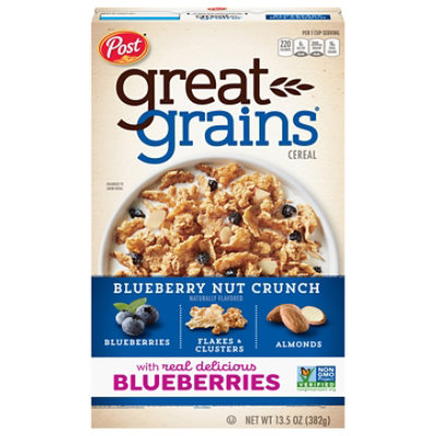 Great Grains Cereal Blueberry Mornings - 13.5 Oz