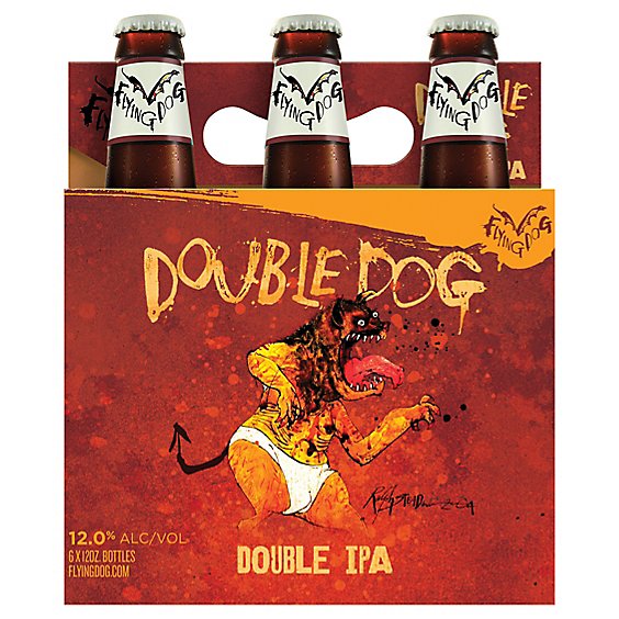 Flying Dog Double Dog Dbl Pale In Bottles - 6-12 Fl. Oz.