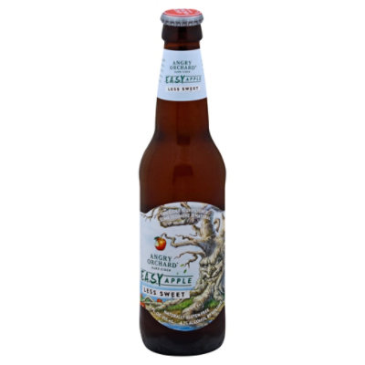 Angry Orchard Easy Apple In Bottles - 6-12 Fl. Oz.