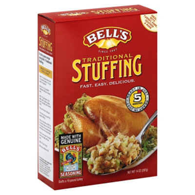 Bells Stuffing Traditional Box - 12 Oz - Shaw's