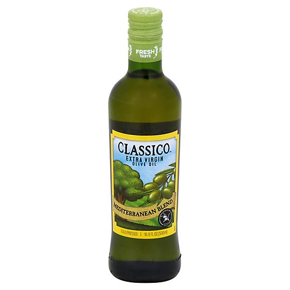 Classico Olive Oil Extra Virgin Mediterranean Blend - 16.9 Fl. Oz.