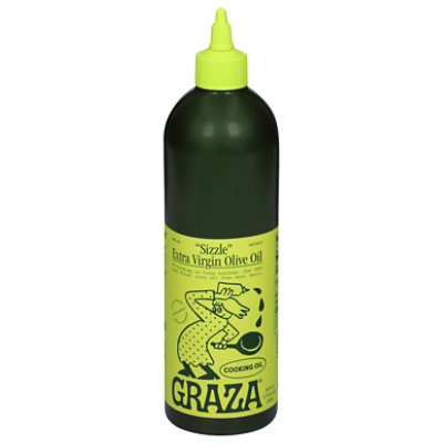 Graza Sizzle Extra Virgin Olive Oil for Cooking – 750 Ml