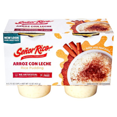 Senor Rico Rice Pudding - 4-3.75 Oz - Image 3