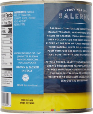DeLallo Tomatoes Peeled Whole Italian - 28 Oz - Image 6