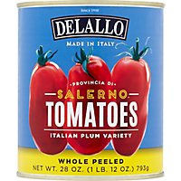 DeLallo Tomatoes Peeled Whole Italian - 28 Oz - Image 2