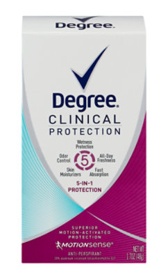 Degree For Women Clinical Protection Anti-Perspirant Stick with Motionsense 5-In-1 - 1.7 Oz - Image 3