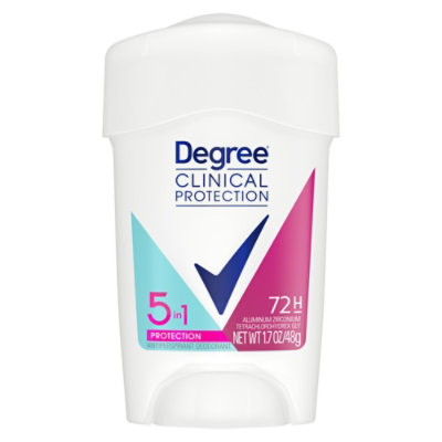 Degree For Women Clinical Protection Anti-Perspirant Stick with Motionsense 5-In-1 - 1.7 Oz - Image 2