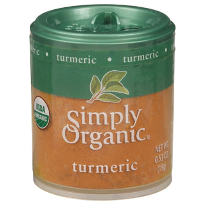 Simply Organic Turmeric - 0.53 Oz - Image 3