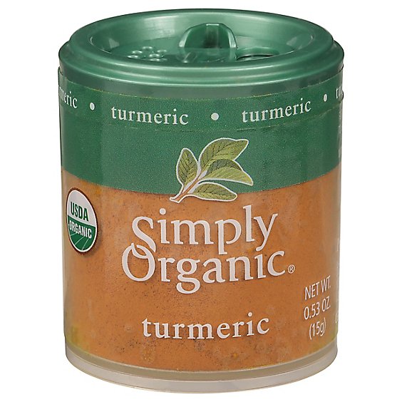 Simply Organic Turmeric - 0.53 Oz