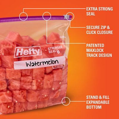 Hefty Storage Slider Bags Gallon Mega Pack - 66 Count - Image 5