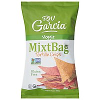 RW Garcia MixtBag Tortilla Chips Veggie & White Corn - 14 Oz - Image 1