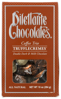 Dilettante Coffee Trio Truffle Box - 10 Oz - Image 1