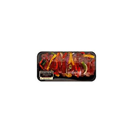 USDA Choice Beef Fajitas With Vegetables Marinated Service Case - 1.5 Lb. - Image 1
