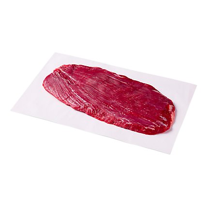 Open Nature Beef Grass Fed Angus Flank Steak Service Case - 1.5 Lb. - Image 1