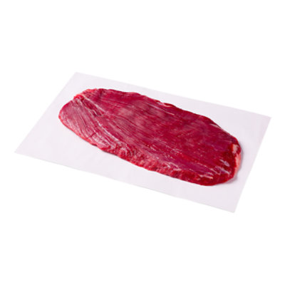 Open Nature Beef Grass Fed Angus Flank Steak Service Case - 1.5 Lb.