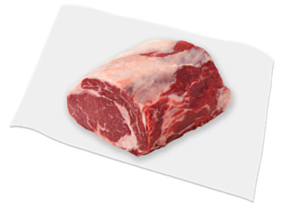 Meat Service Counter Open Nature Beef Grass Fed Angus Ribeye Roast Boneless - 1 Lb