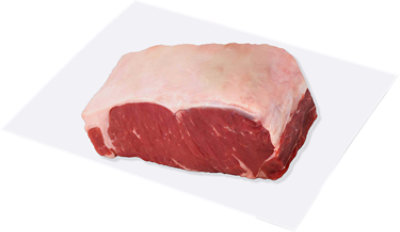 USDA Choice Prime Beef Loin New York Strip Roast Boneless Service Case - 1.5 Lb. - Image 1