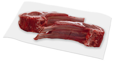 Open Nature Lamb Rib Chops Service Case - 1 Lb
