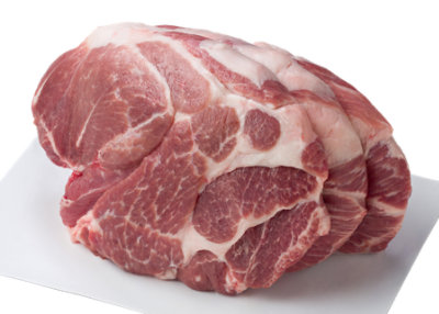 Meat Service Counter Pork Shoulder Blade Roast Boneless - 3.50 LB