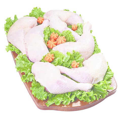 Meat Service Counter Chicken Leg Quarters - 3.00 LB