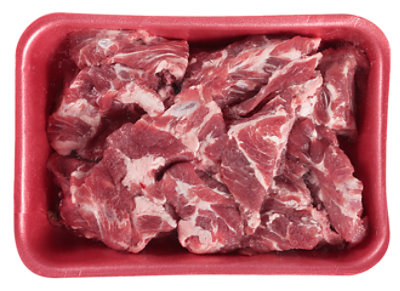 Pork Neck Bones Fresh Service Case - 2.00 Lb - Image 1