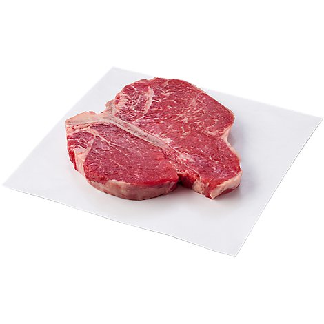 Meat Service Counter USDA Choice Beef Loin Porterhouse Steak - 2 LB