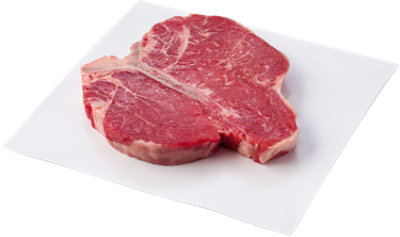 Meat Service Counter USDA Choice Beef Loin Porterhouse Steak - 2 LB