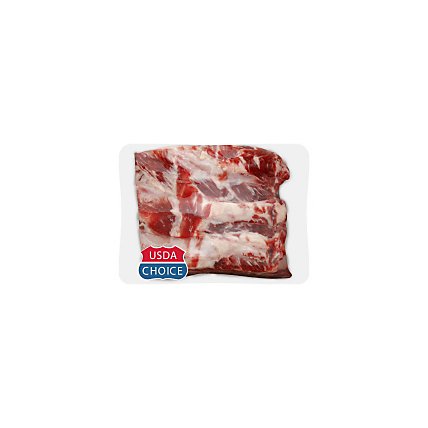 Meat Service Counter USDA Choice Beef Back Ribs - 5.00 Lb - Image 1