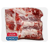 Meat Service Counter USDA Choice Beef Back Ribs - 5.00 Lb - Image 1