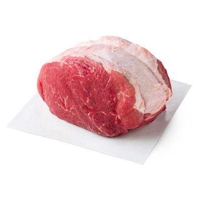 USDA Choice Beef Chuck Cross Rib Roast Boneless Service Case - 3 Lb