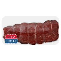 Beef USDA Choice Chuck Tender Roast Service Case - 2.5 Lb