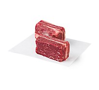 Meat Service Counter USDA Choice Beef Chuck Short Ribs - 2 LB