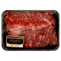 Meat Service Counter USDA Choice Beef Inside Skirt Steak Carne Asada - 2 LB