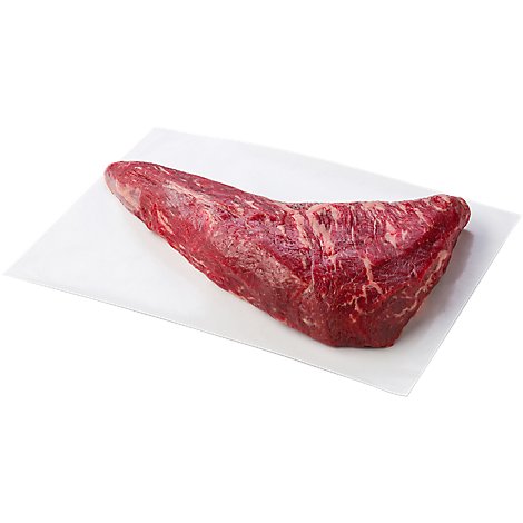 Meat Service Counter USDA Choice Beef Roast Loin Tri Tip 1 Count - 2.50 LB