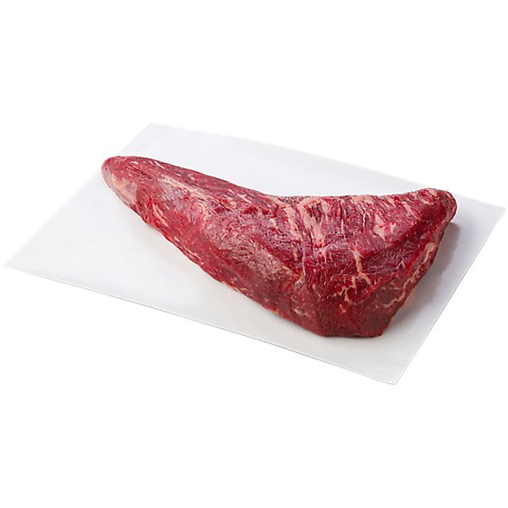 USDA Choice Beef Loin Tri Tip Roast 1 Count Service Case - 2.50 Lb