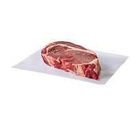 Meat Service Counter USDA Choice Beef Steak Ribeye Boneless 1 Count - 1.50 Lbs.
