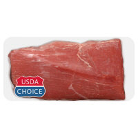 USDA Choice Beef Eye of Round Roast Service Case - 3.00 Lb